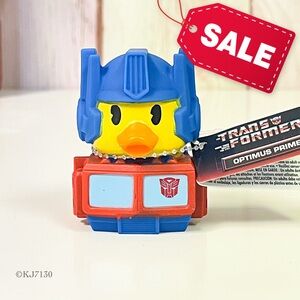 Duckalooz Hasbro Transformers Optimus Prime Rubber Duck Duckie Jeep Ducking NWT